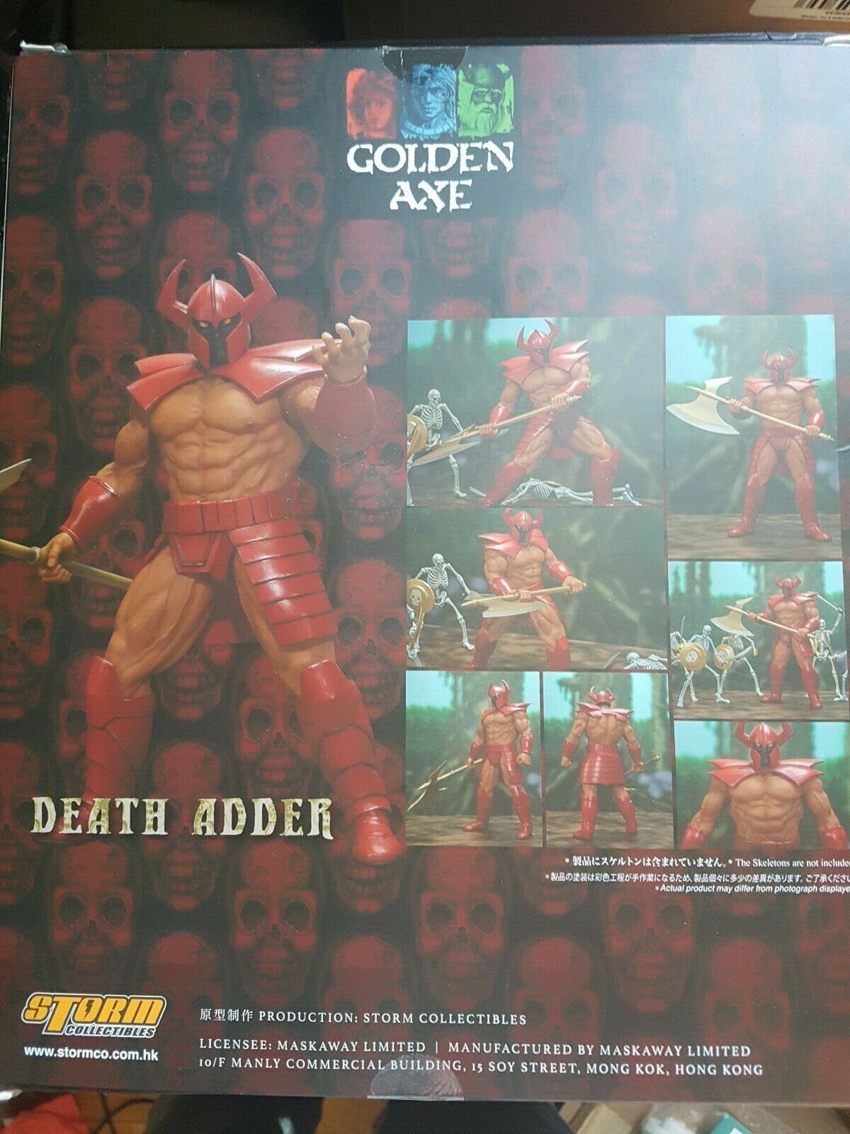 Storm Collectibles Golden Axe Death Adder Figure  New and Sealed