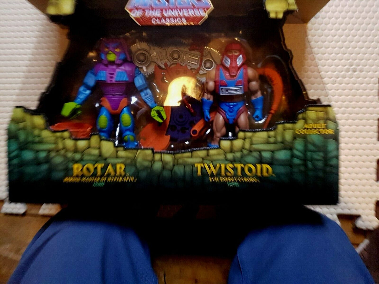 Masters of the universe Rotar & Twistoid Motu Classics  MISB SDCC