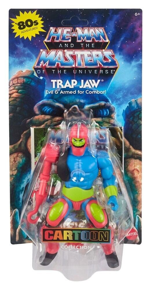 Masters of the Universe Origins Action Figure Cartoon Collection: Trap Jaw 14 cm