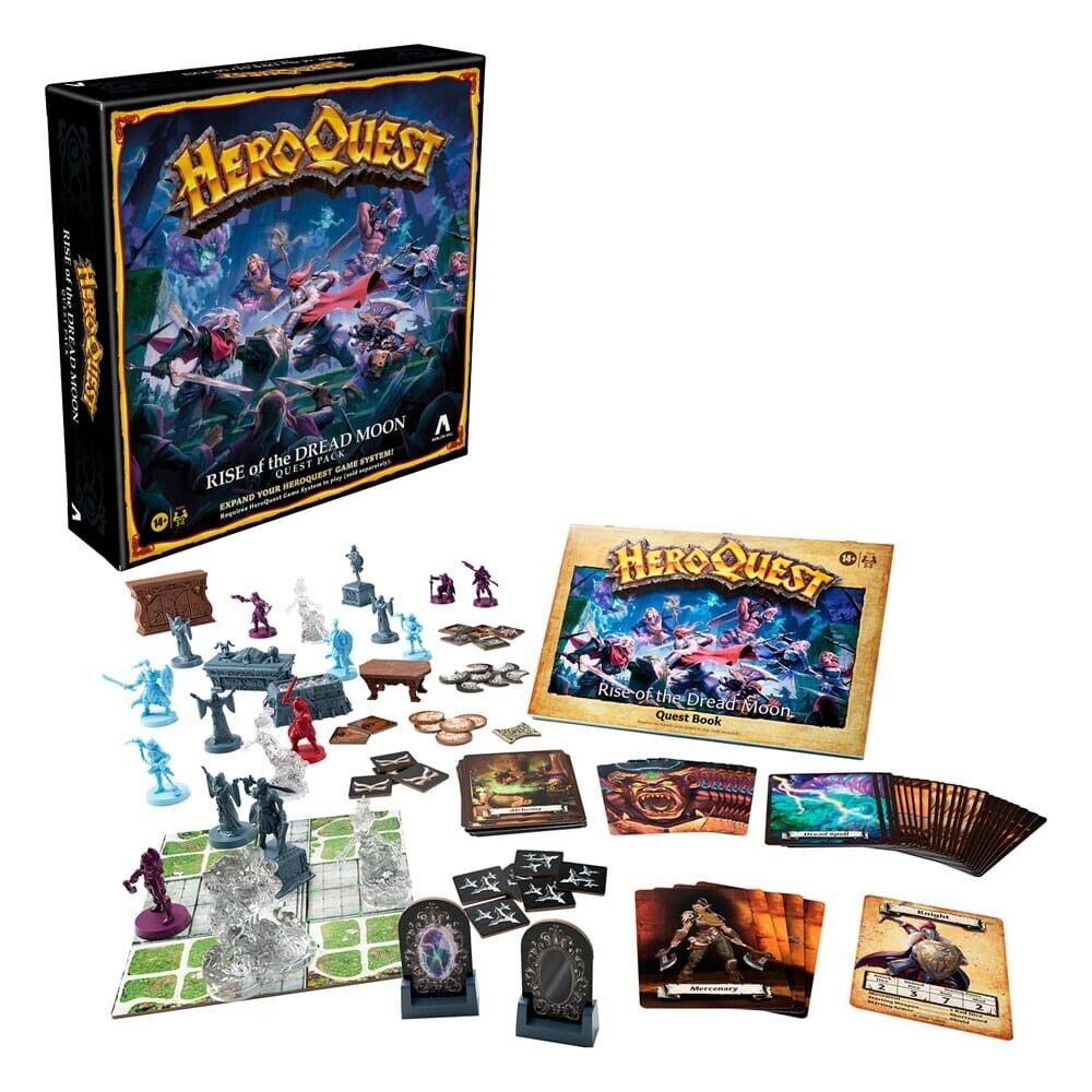 HeroQuest Board Game Expansion Rise of the Dread Moon Quest Pack *English Versio