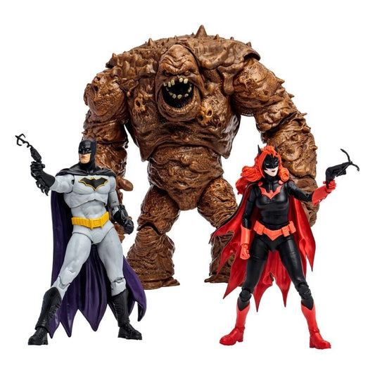 DC Multiverse Action Figures Multipack Clayface, Batman & Batwoman (DC Rebirth)