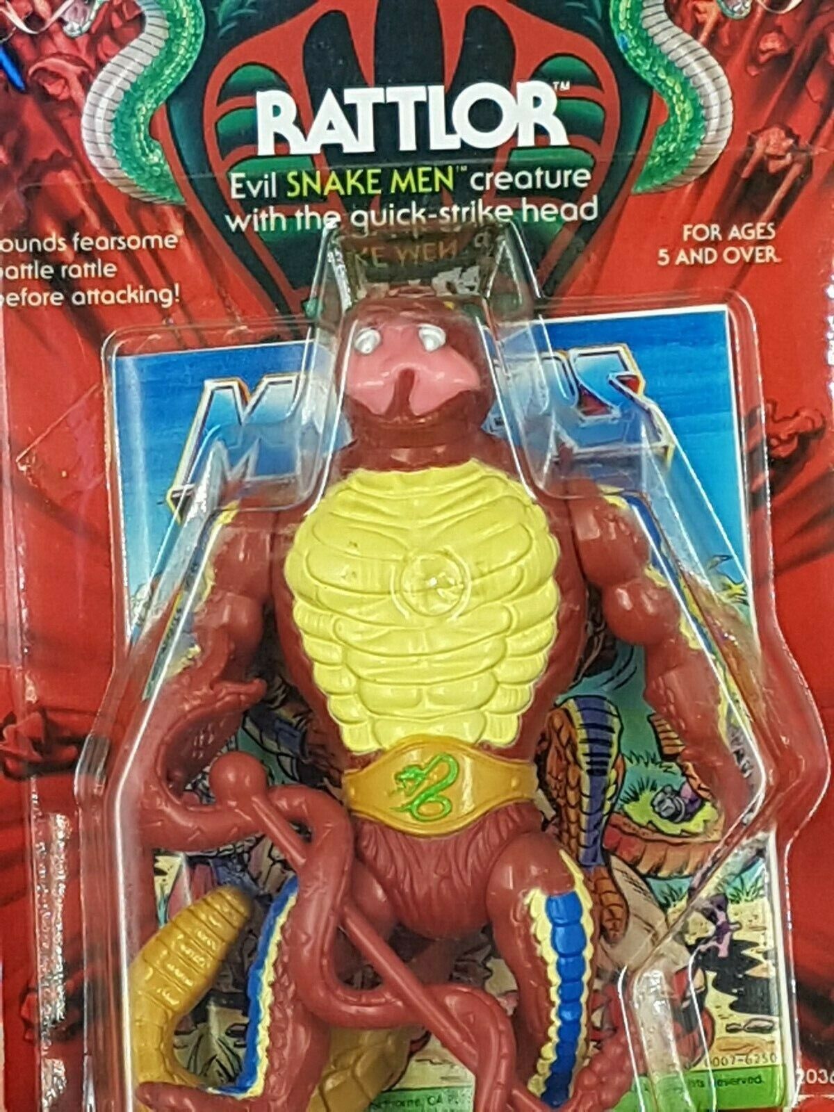 Masters of the universe Rattlor MOC Vintage