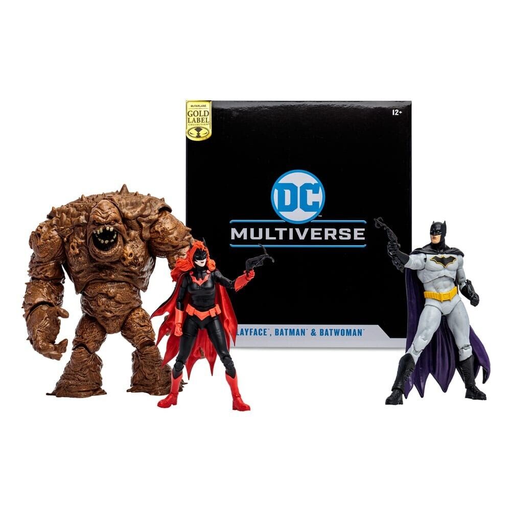 DC Multiverse Action Figures Multipack Clayface, Batman & Batwoman (DC Rebirth)