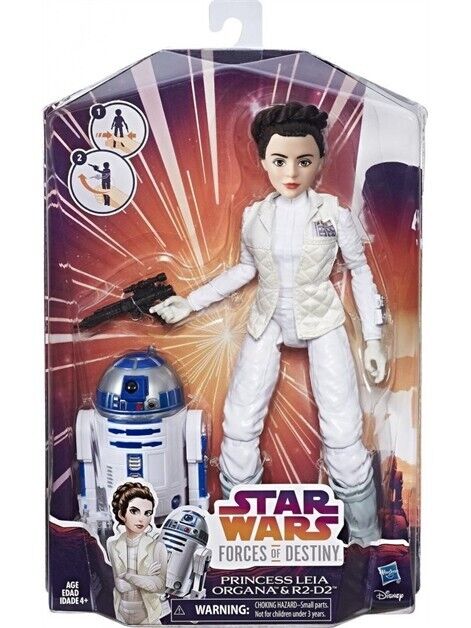 Star Wars Forces of Destiny Princess Leia Organa & R2-D2