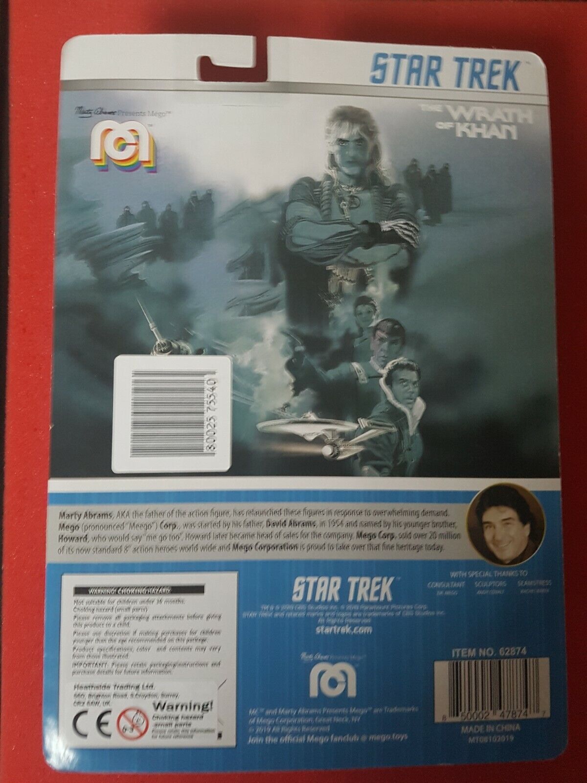 Captain Kirk Vs Khan 2 Megos MOC