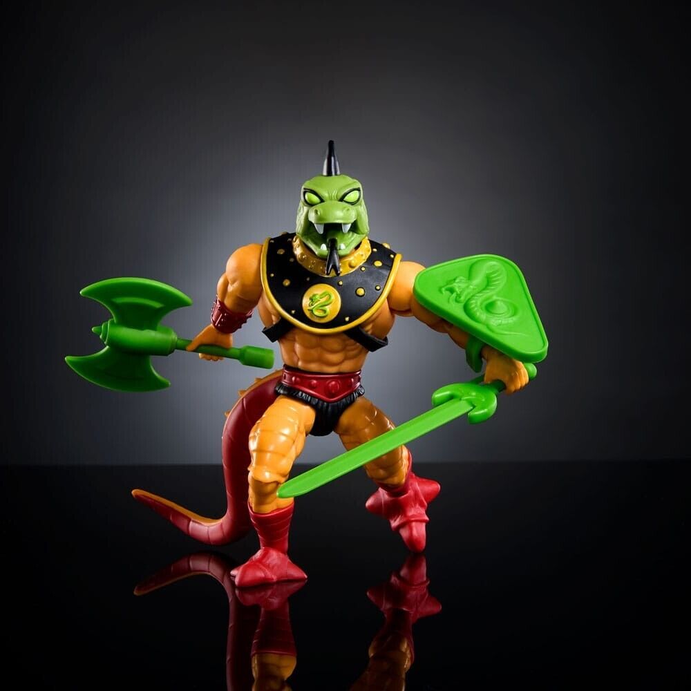 Masters of the Universe Origins Action Figure Snake Men: Reptilax 14 cm