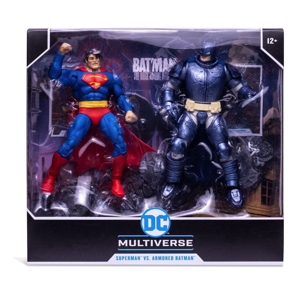 Mcfarlane Dc Superman Vs Armored Batman